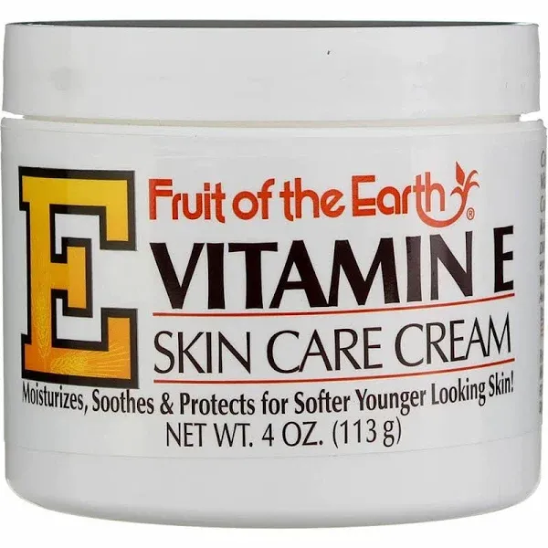 Fruit of the Earth Vitamin E Skin Care Cream Super Value, 4 Oz., 3 pack