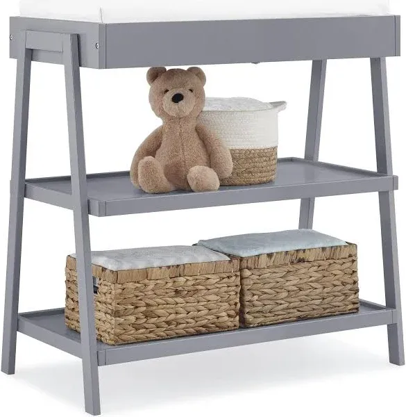 Delta Children Scout Changing Table - Greenguard Gold Certified, Grey