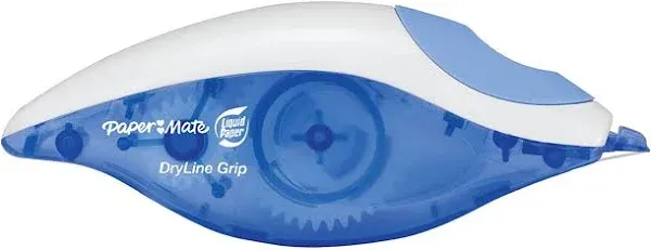 Paper Mate Liquid Paper DryLine Grip Correction Tape