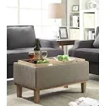 Convenience Concepts-Designs4Comfort Brentwood Storage Ottoman