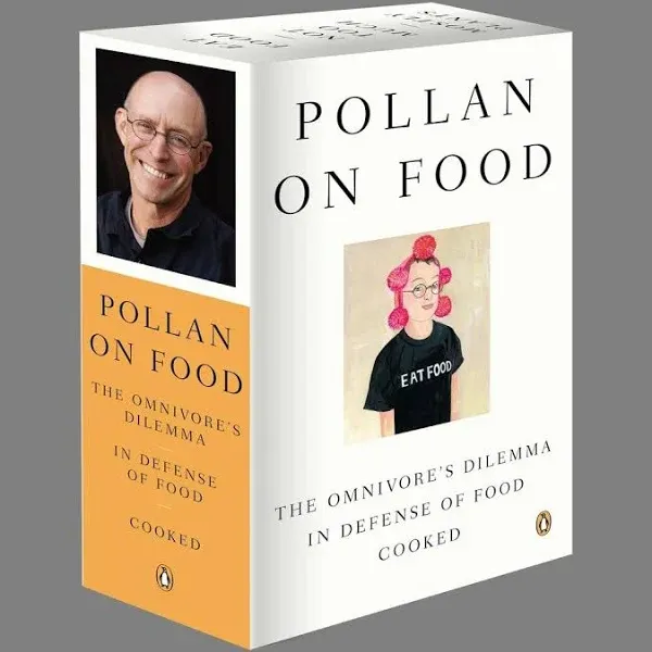 Pollan on Food Boxed Set: The Omnivore's Dilemma; In Defense of Food; Cooked