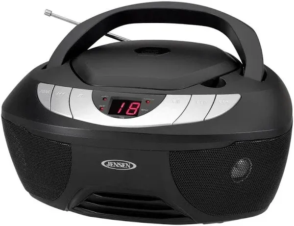 Jensen Portable Stereo CD Player with Am/FM Radio