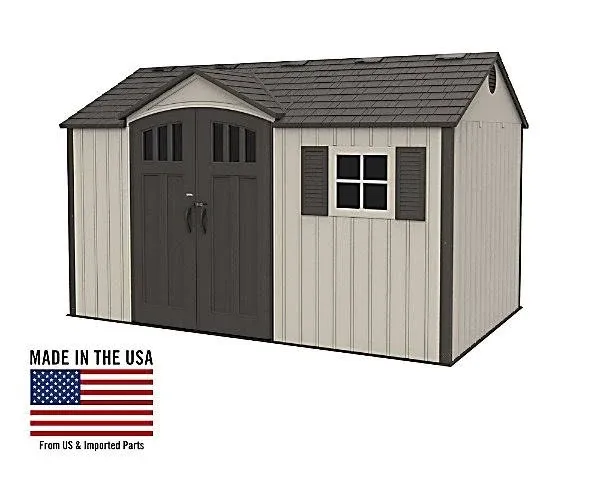 Lifetime 12.5' x 8' Outdoor Storage Shed