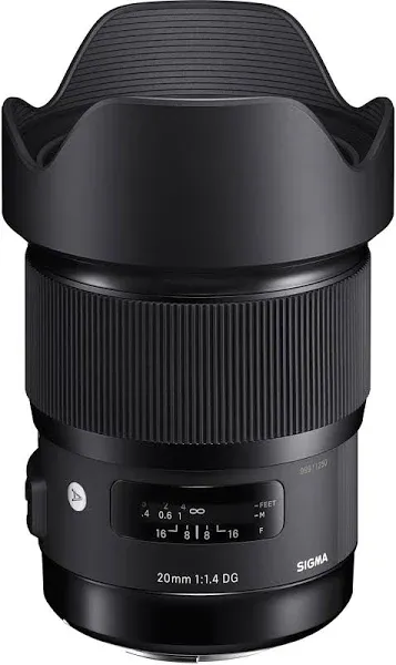 Sigma 20mm f/1.4 Art DG HSM Lens