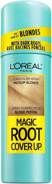 L'Oreal Paris Magic Root Cover Up Temporary Concealer Spray Medium Blonde