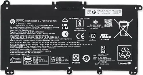 HP Pavilion Battery HT03XL