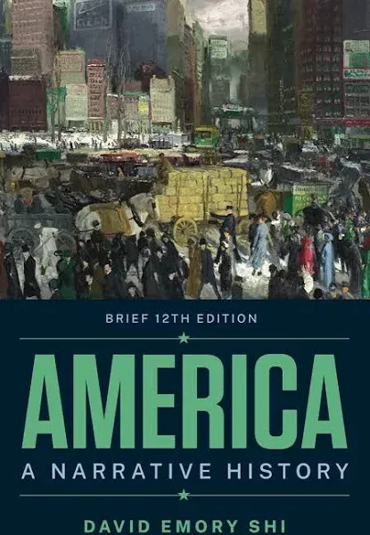 America: A Narrative History by David E. Shi (English) Paperback Book