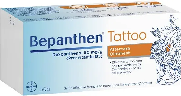 Bepanthen Tattoo Aftercare Ointment 50g