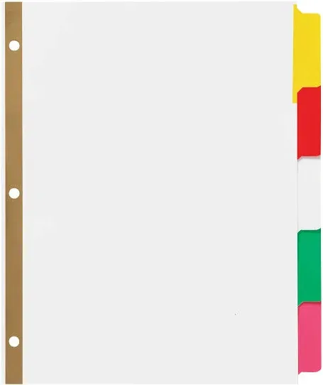 Avery Big Tab Write Erase Dividers