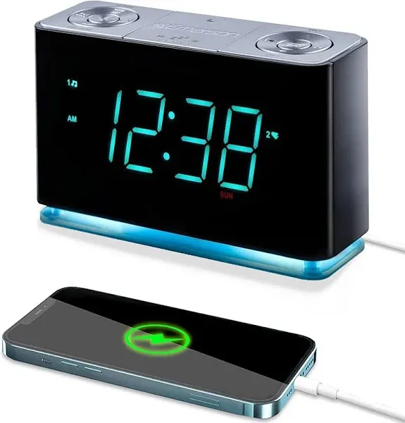 Emerson SmartSet Alarm Clock Radio