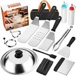 14PCS Griddle Accessories Kit, Flat Top Grill Set for Blackstone... 