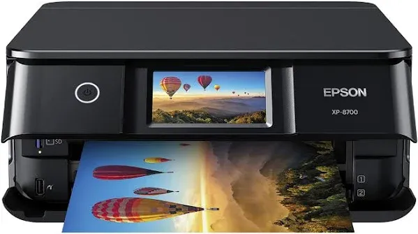 Epson Expression Photo XP-8700 Wireless All-in-One Printer