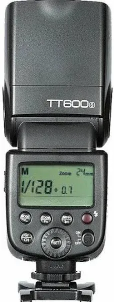 GODOX TT600S Master Slave Flash Speedlite MI Hotshoe Interface for Sony Camera, GN60, 5600k±200k, Godox X System, 0.1-2.6s Recycle Time