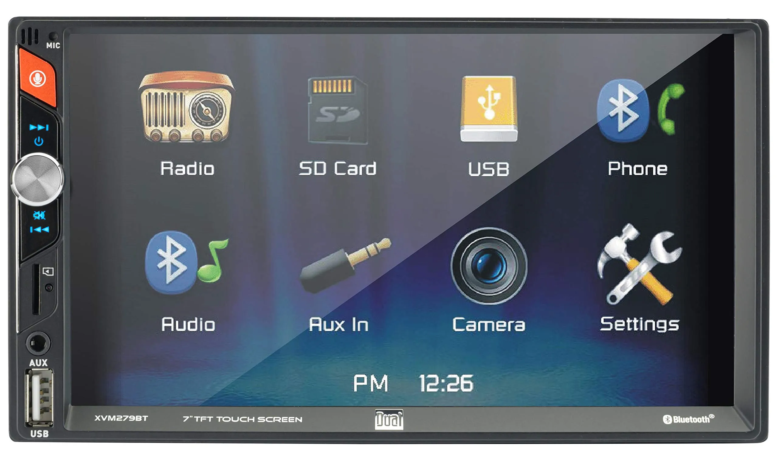 dual electronics Touch Screen Car Stereo model XVM279BT