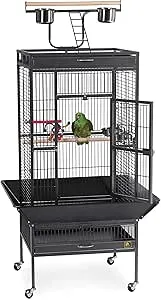 Prevue Pet Products Wrought Iron Select Bird Cage 3152 Black Hammertone