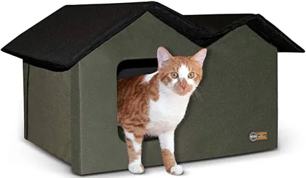 K&H Pet Products Extra-Wide Outdoor Kitty House