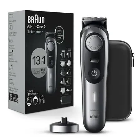 New Braun All-in-One Style Kit Series 9 9440, 13-in-1 Trimmer for Men