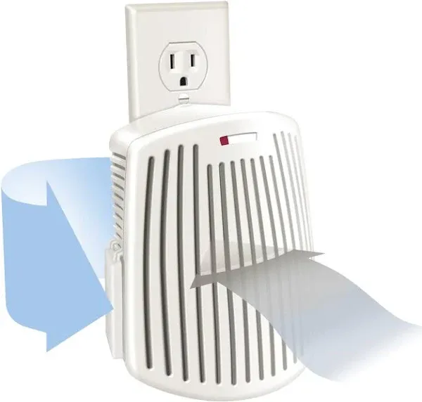 Hamilton Beach Trueair Plug Mount Air Freshner Odor Eliminator New White