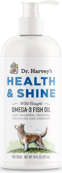 Dr. Harvey's Health & Shine Omega 3 Fish Oil for Dogs