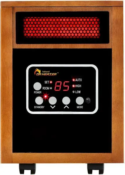 Dr. Infrared Heater Portable Space Heater 2 Pack 1500-Watt