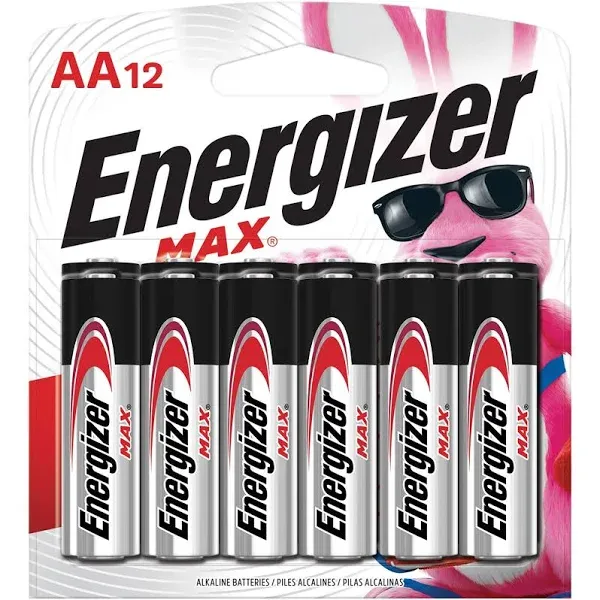 AA Energizer MAX Alkaline Batteries