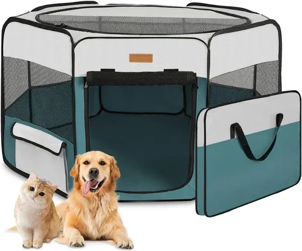 NEW Akinerri Dog Playpen Portable Pet Tent