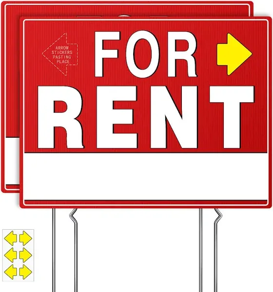 For Rent Sign