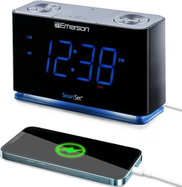 Emerson SmartSet Alarm Clock Radio