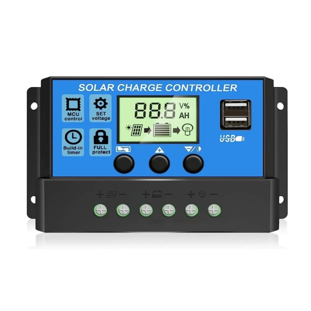 Depvko Upgraded 30A Solar Charge Controller