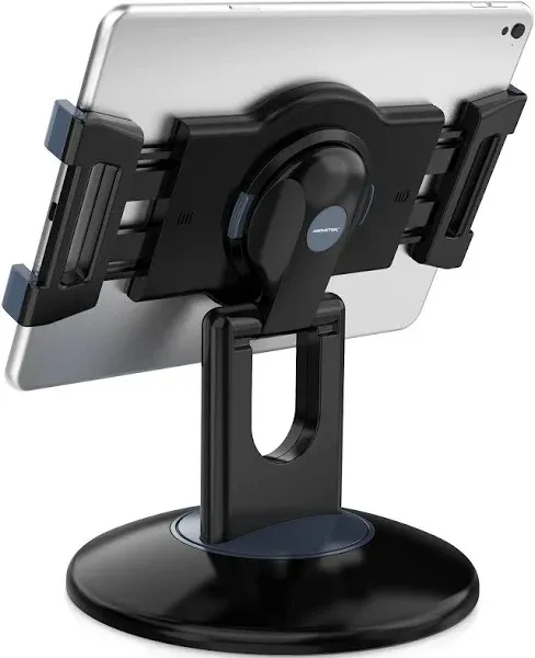 AboveTEK Retail Kiosk iPad Stand, 360° Rotating Commercial POS Tablet Stand, ...