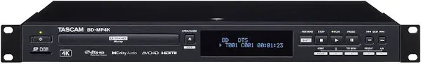 Tascam BD-MP4K 4K UHD Blu-ray Player