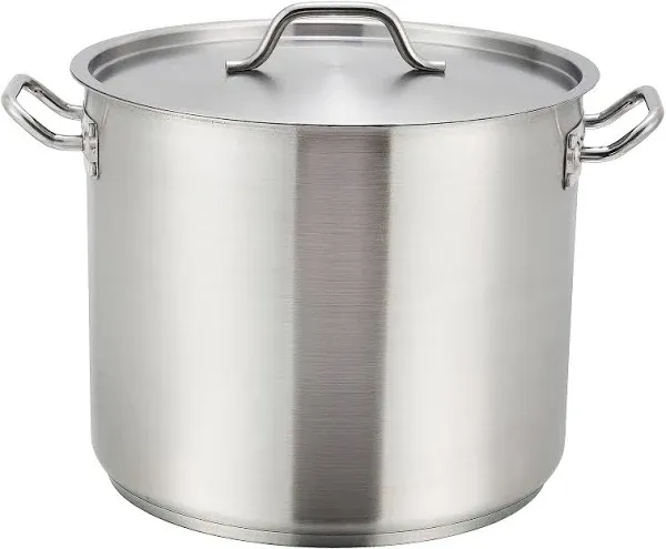 Winco SST-24 Stainless Steel Stock Pot