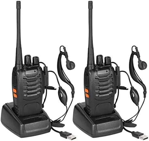 Walkie Talkies Two Way Radio UHF 16CH 400-470MHZ Long Range