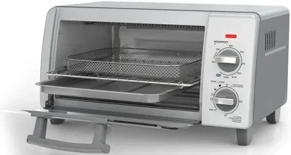 4-Slice Gray Toaster Oven