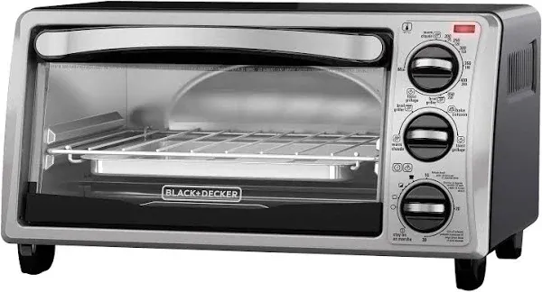 BLACK+DECKER 4-Slice Toaster Oven