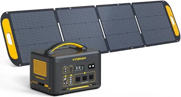 VTOMAN Jump 1500X Portable Power Station 1500W, 828Wh LiFePO4 Battery Generator  | eBay