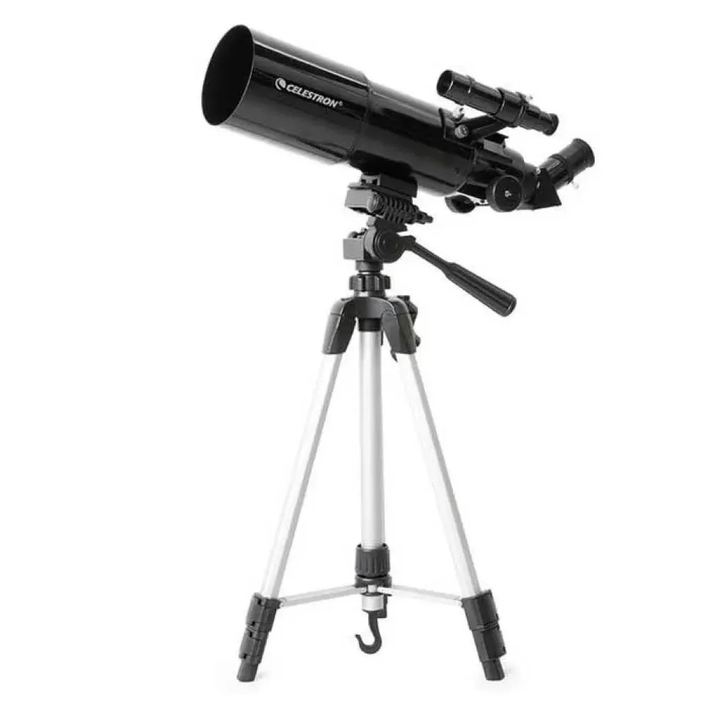 - 80mm Travel Scope - Portable Refractor Telescope - Fully-Coated Glass Optic...