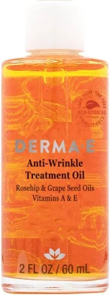 Derma E Anti-Wrinkle Treatment Oil, Vitamins A & E - 2 fl oz