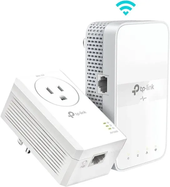 TP-Link AV1000 Gigabit Passthrough Powerline ac Wi-Fi Kit