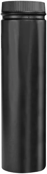 Stovepipe 2-Wall 6X24In Blk