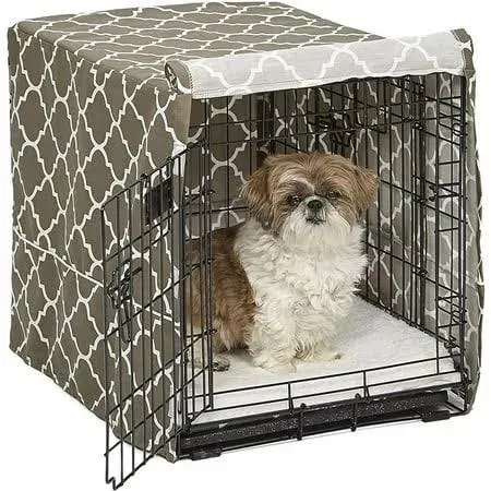 Midwest Quiet Time Pet Crate Cover Black 48.5&#034; x 31&#034; x 31&#034; CVR-48