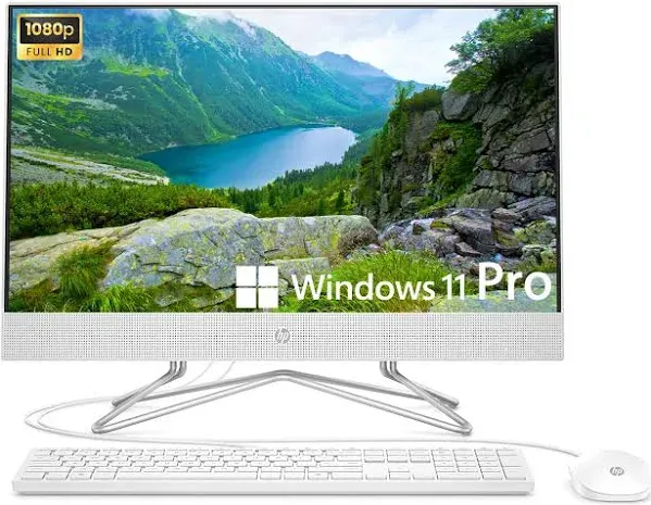 HP All-in-One Desktop Computer 21.5" FHD Intel Celeron J4025