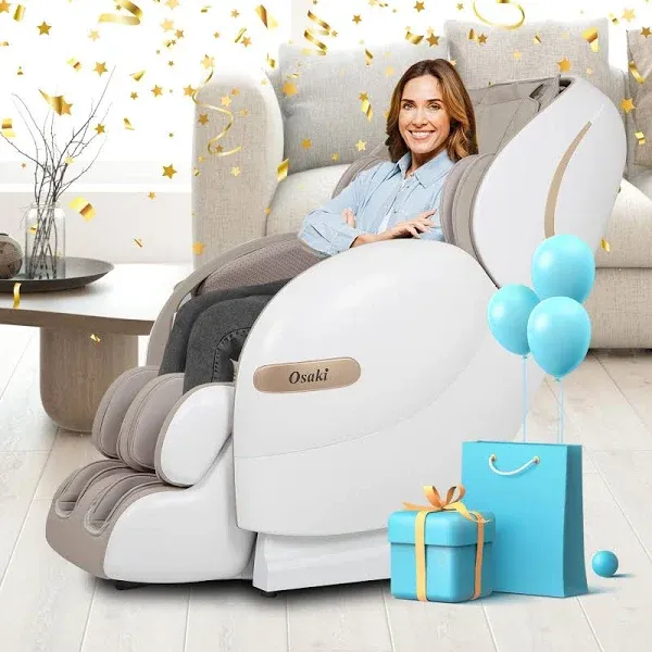 Osaki OS-MONARCH Massage Chair (Cream)