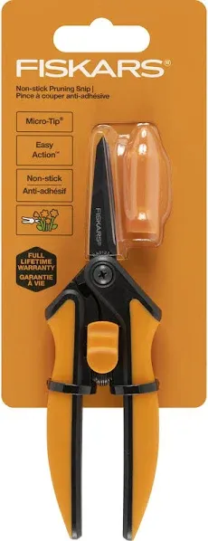 Fiskars Micro-Tip Non Stick Pruning Snips