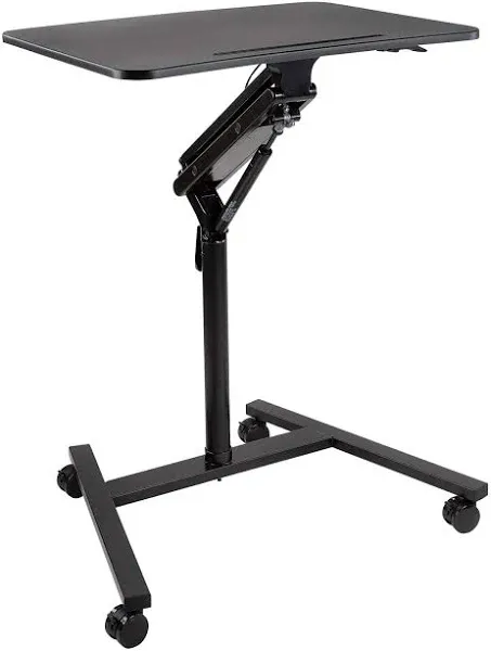 MI-7969 | Mount-It&reg Mobile Standing Desk W/ Locking Wheels Mi7969