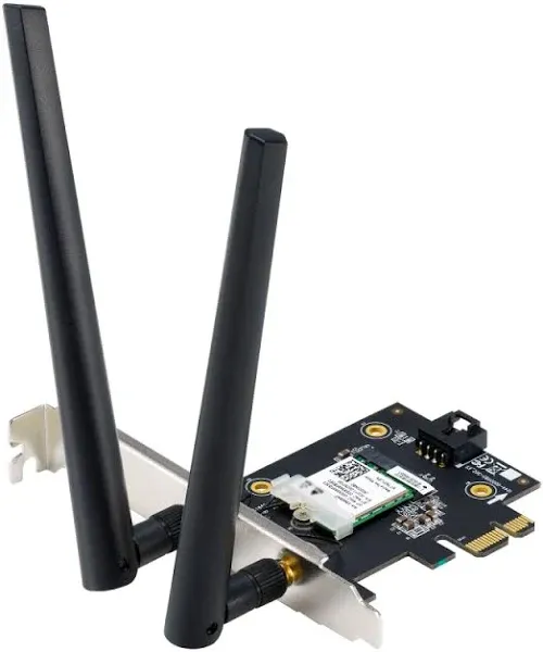 Asus PCE-AXE5400 Wi-Fi/Bluetooth Combo Adapter Tri Band