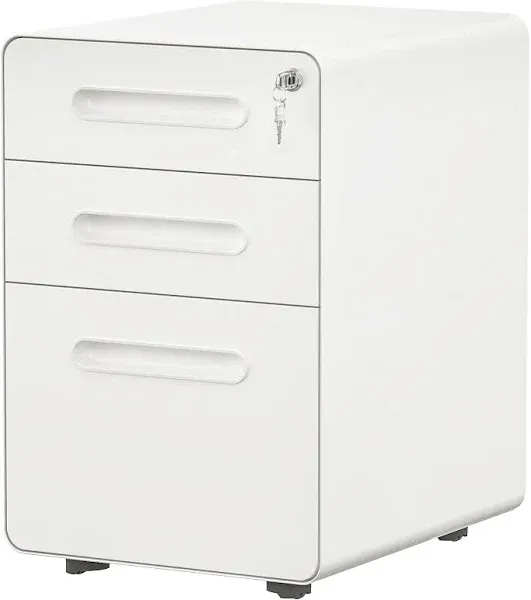 YITAHOME 3-Drawer Rolling File Cabinet