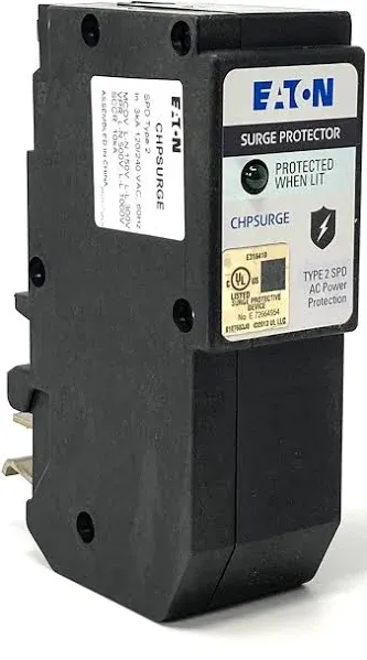 Eaton CHPSURGE | Type CH 2 Pole Pon Surge Arrester