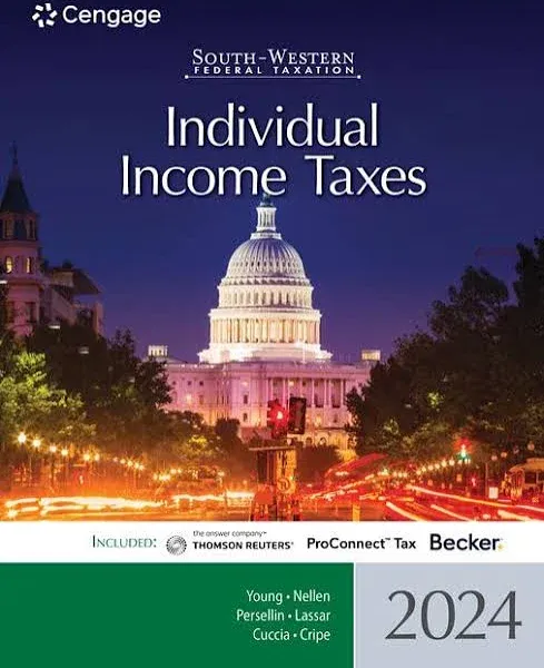 South-Western Federal Taxation 2024: Individual Income Taxes