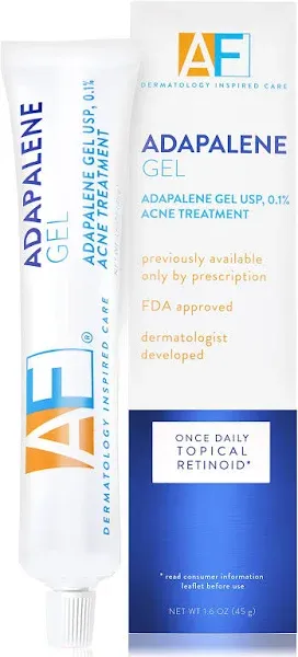 Acnefree Adapalene Gel Once Daily Topical Retinoid Acne Treatment